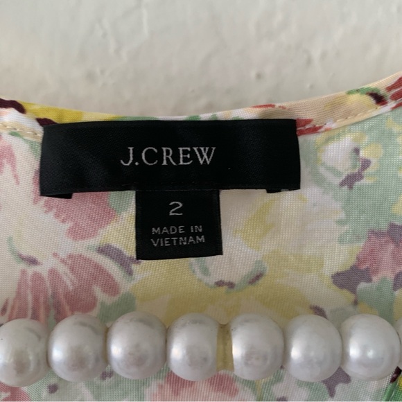 J. Crew Alicia Cupro-blend Racerback Slip Dress In Painterly Floral - Picture 12 of 14